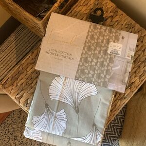 Shower Curtain 100% Cotton 70”x72”